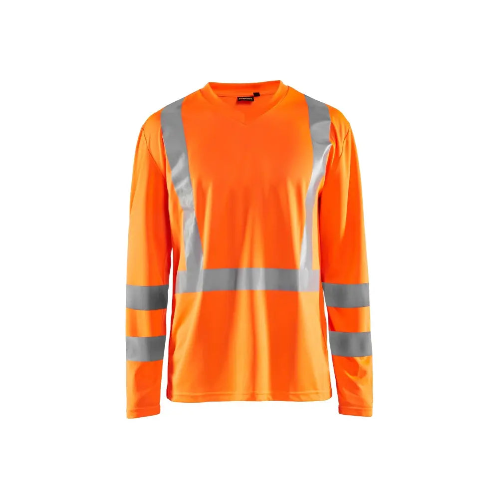 Blåkläder Highvis pitkähihainen t-paita UV-suoja 33831011 - Huomio oranssi / 4XL - Blåkläder työvaatteet