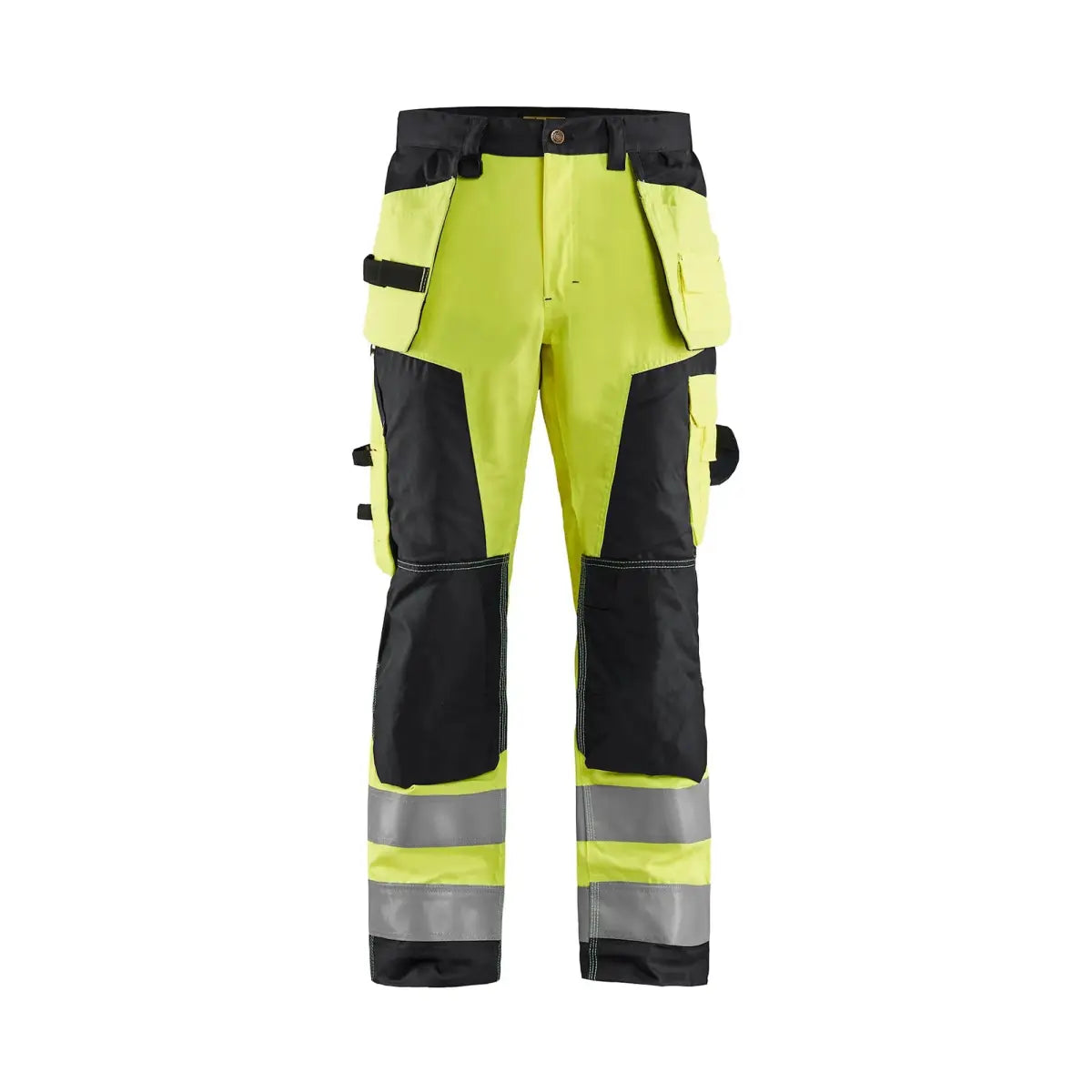 Blåkläder Highvis riipputaskuhousut 15681811 - Huomiokeltainen/Musta / D116 - Työvaatteet