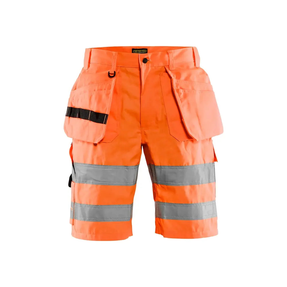 Blåkläder Highvis riipputaskushortsit 15351811 - Huomio oranssi / C62 - Työvaatteet