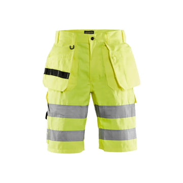Blåkläder Highvis riipputaskushortsit 15351811 - Huomiokeltainen / C64 - Työvaatteet