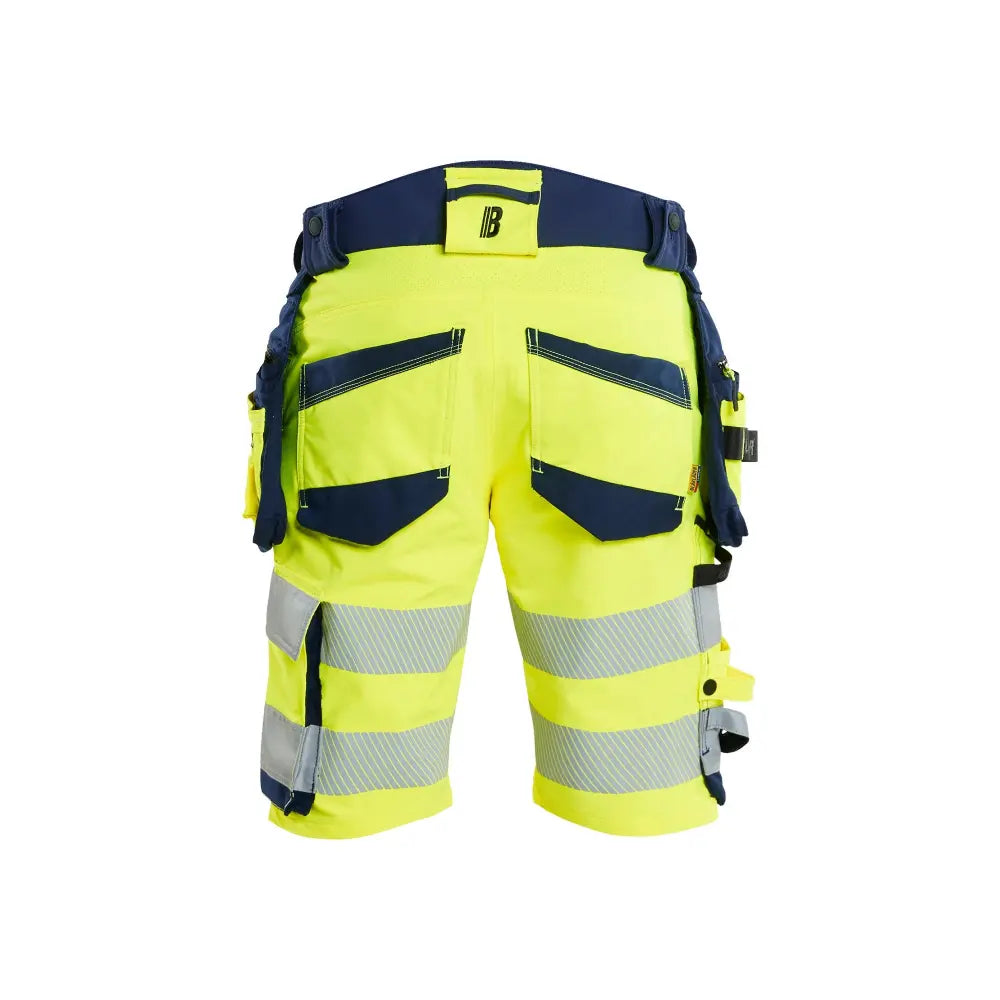 Blåkläder Highvis riipputaskushortsit 4-way stretch 11201648 - Huomiokeltainen/Mariininsininen / C60 - Työvaatteet