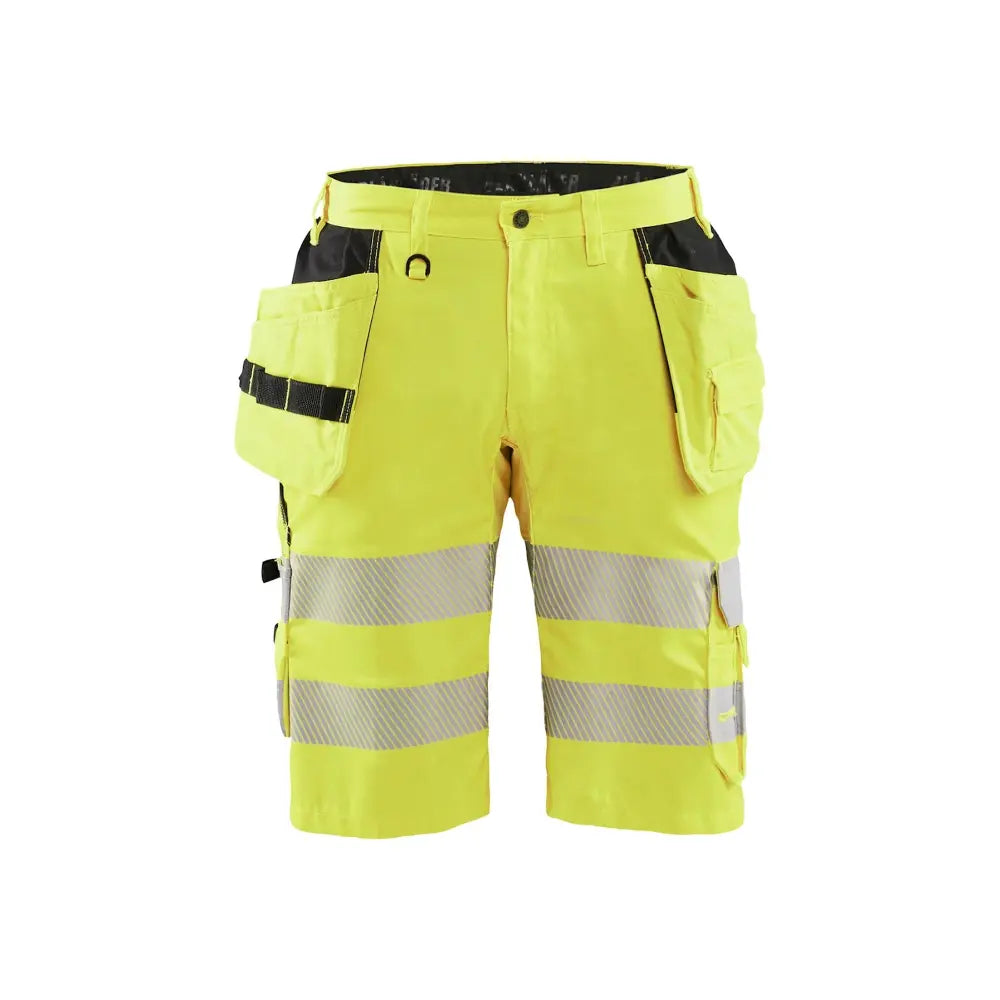 Blåkläder Highvis riipputaskushortsit stretch 15861811 - Huomiokeltainen / C46 - Työvaatteet