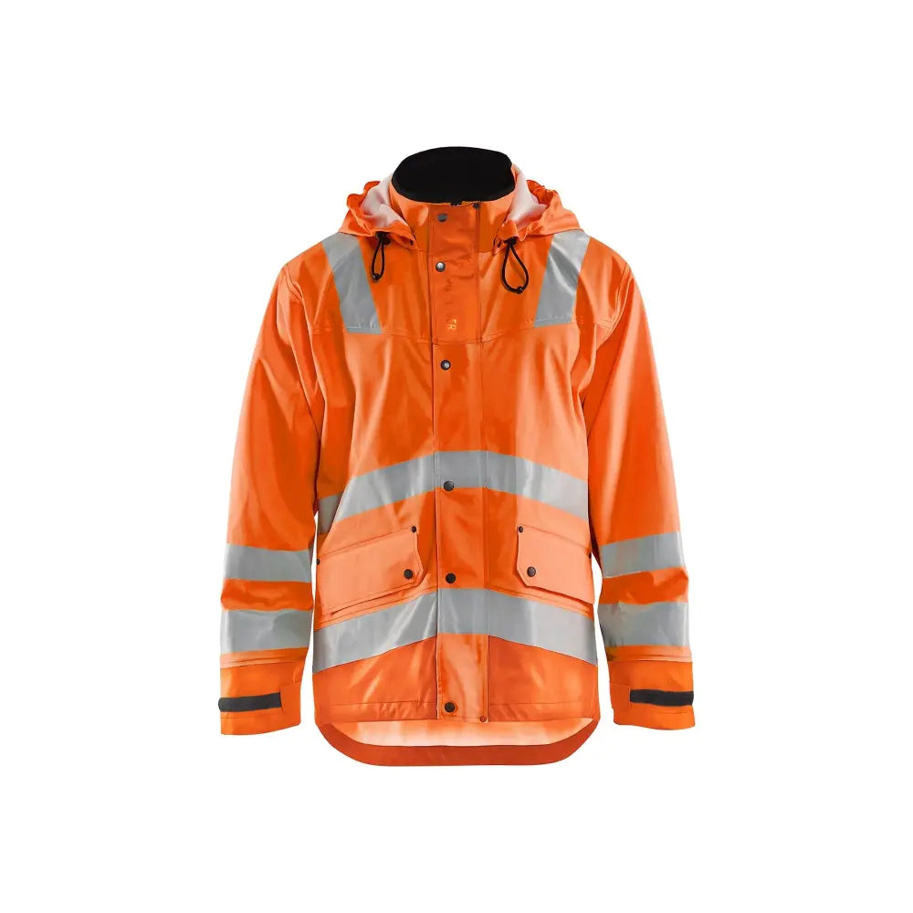Blåkläder Highvis sadetakki TASO 3 43272005 - Huomio oranssi / XL - Blåkläder työvaatteet