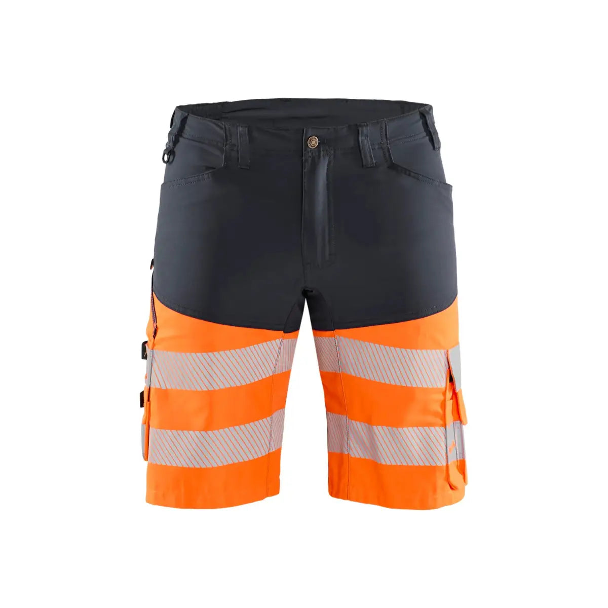 Blåkläder Highvis shortsit stretch 15411811 - Grafiitinharmaa/Huomiooranssi / C46 - Työvaatteet