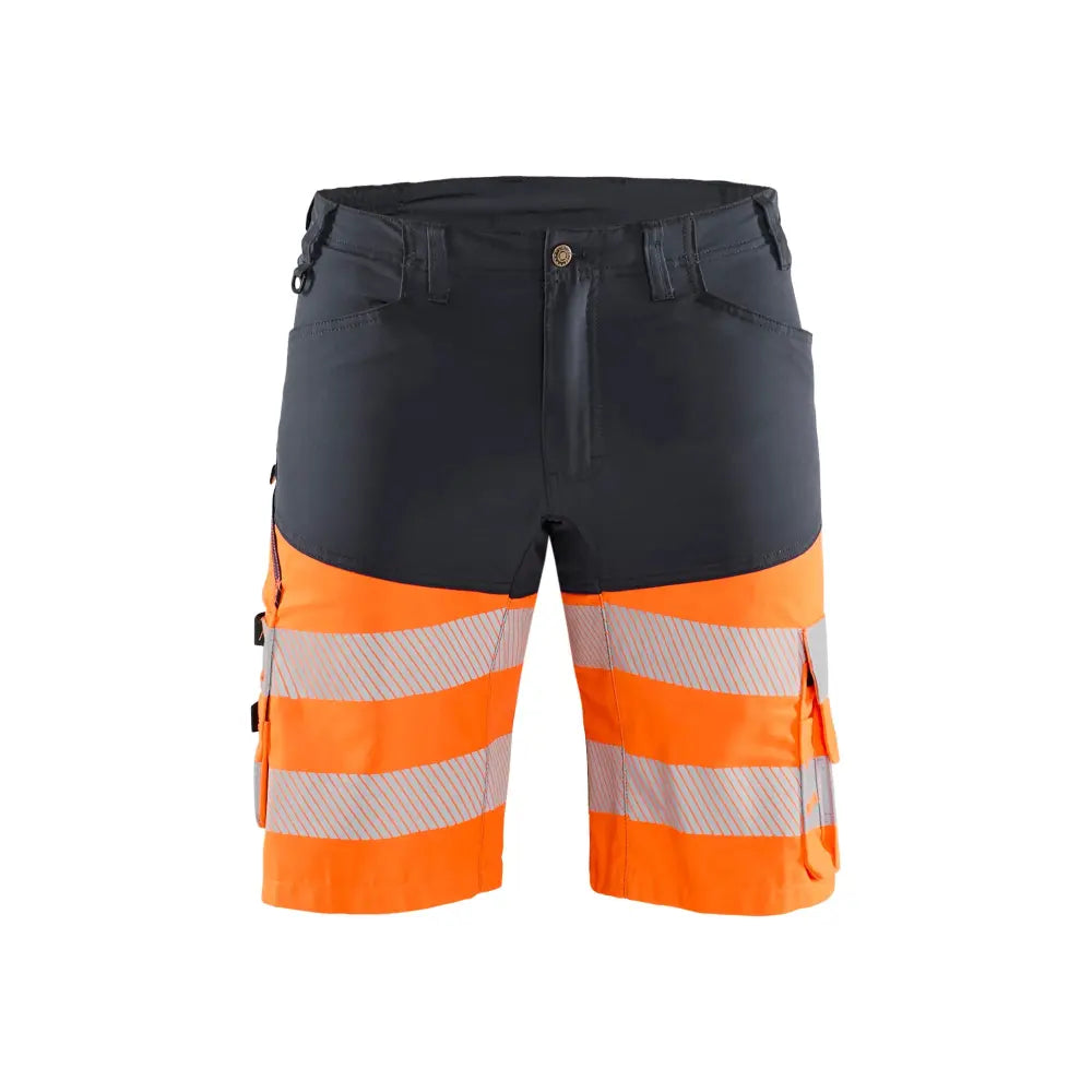 Blåkläder Highvis shortsit stretch 15411811 - Grafiitinharmaa/Huomiooranssi / C46 - Työvaatteet