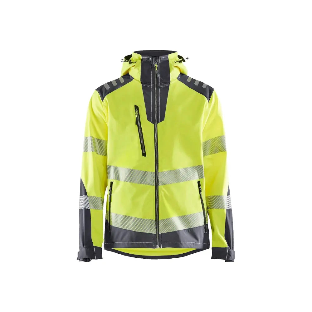 Blåkläder Highvis softshell-takki 44912513 - Huomiokeltainen/Grafiitinharmaa / XS - Blåkläder työvaatteet