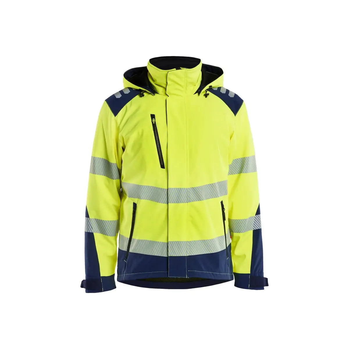 Blåkläder Highvis Softshell-takki kevyesti topattu 44002513 - Huomiokeltainen/Mariininsininen / 4XL - Blåkläder