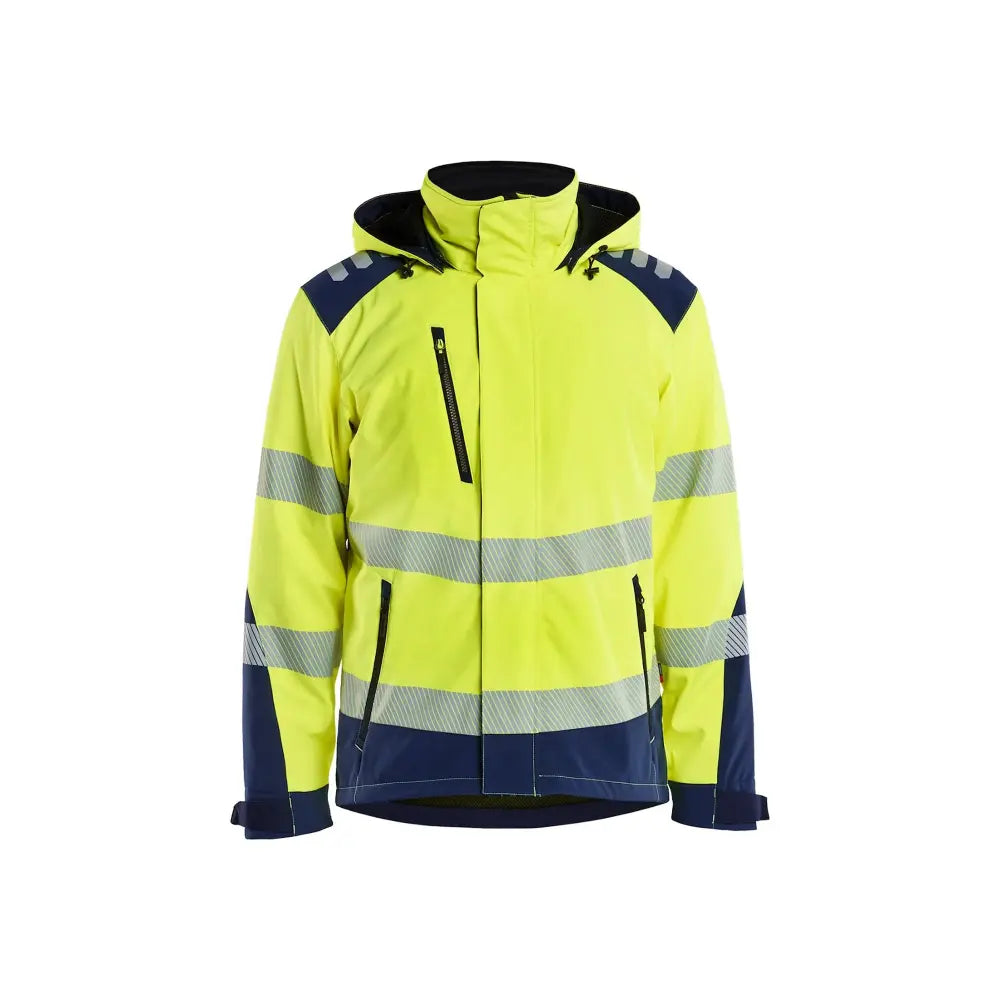 Blåkläder Highvis Softshell-takki kevyesti topattu 44002513 - Huomiokeltainen/Mariininsininen / 4XL - Blåkläder