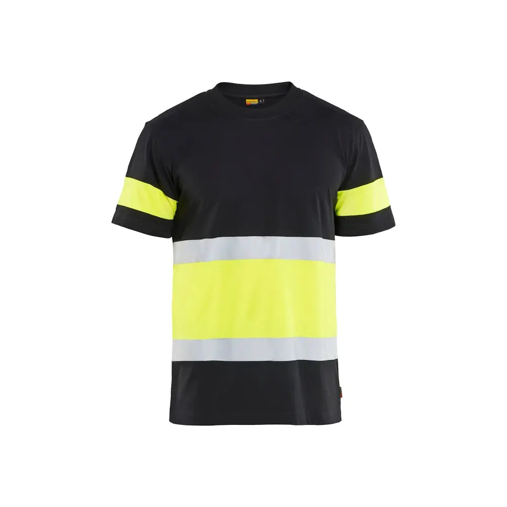 Blåkläder Highvis t-paita 33871030 - Musta/Huomiokeltainen / XS - Blåkläder työvaatteet