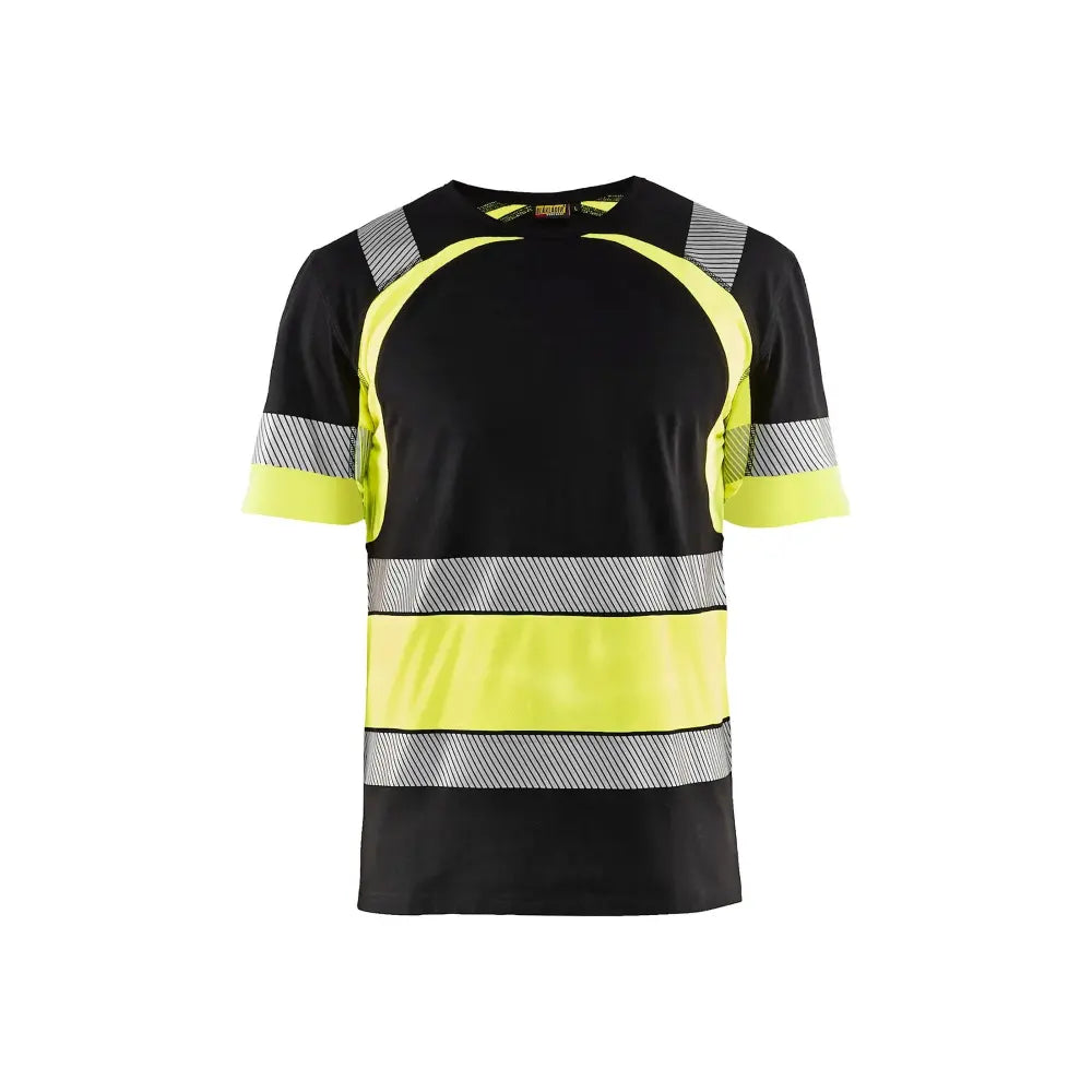 Blåkläder Highvis t-paita 34211030 - Musta/Huomiokeltainen / XS - Blåkläder työvaatteet