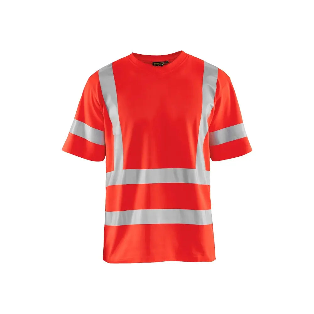 Blåkläder Highvis t-paita UV-suoja 33801070 - Huomiopunainen / XXXL - Blåkläder työvaatteet