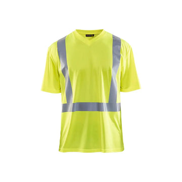 Blåkläder Highvis t-paita UV-suoja 33821011 - Huomiokeltainen / XS - Blåkläder työvaatteet