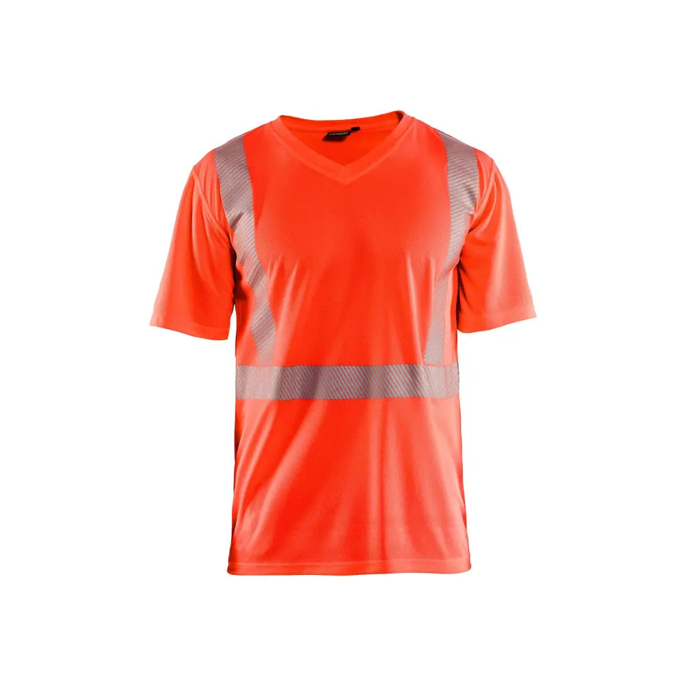 Blåkläder Highvis t-paita UV-suoja 33861013 - Huomiopunainen / XS - Blåkläder työvaatteet