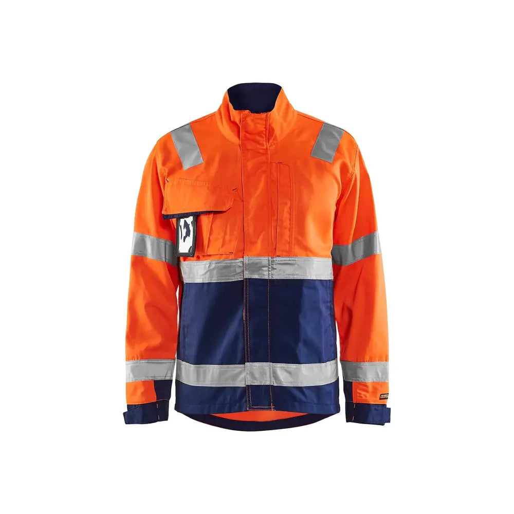 Blåkläder Highvis takki 40641811 - Huomio-oranssi/Mariininsininen / XXL - Blåkläder työvaatteet