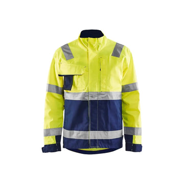 Blåkläder Highvis takki 40641811 - Huomiokeltainen/Mariininsininen / S - Blåkläder työvaatteet