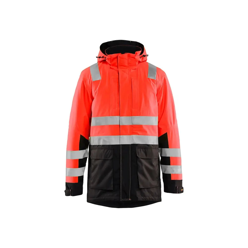 Blåkläder Highvis talviparka 44951987 - Huomiopunainen/Musta / XS - Blåkläder työvaatteet