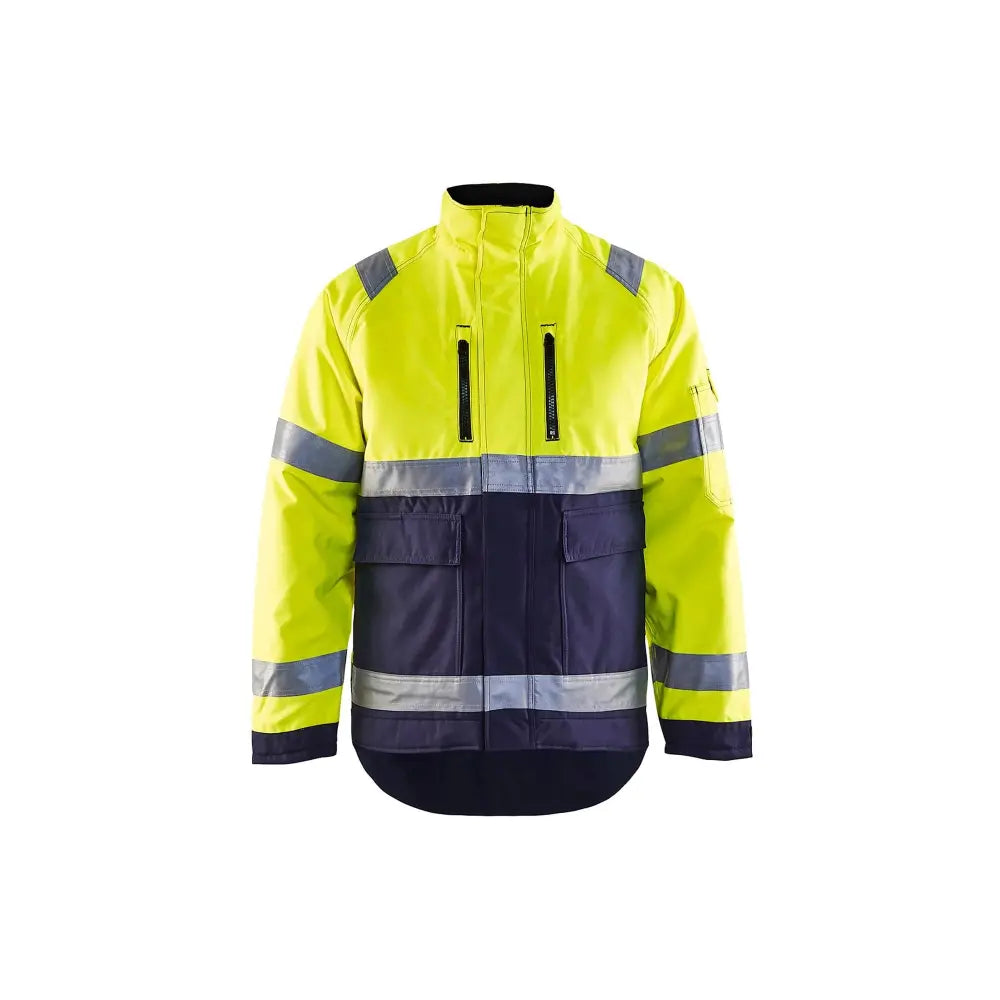 Blåkläder Highvis talvitakki 48271977 - Huomiokeltainen/Mariininsininen / XS - Blåkläder työvaatteet