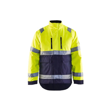 Blåkläder Highvis talvitakki 48271977 - Huomiokeltainen/Mariininsininen / XS - Blåkläder työvaatteet