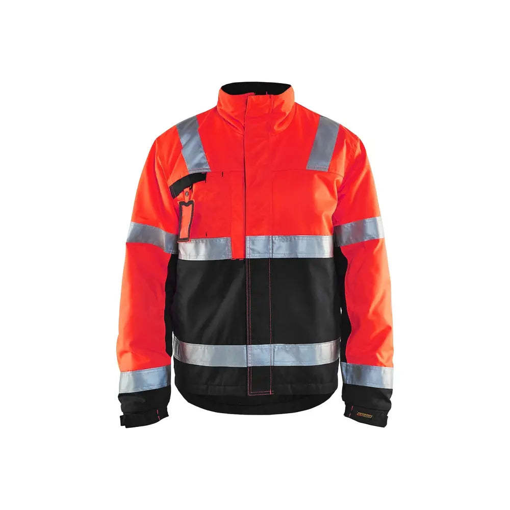 Blåkläder Highvis talvitakki 48621811 - Huomiopunainen/Musta / M - Blåkläder työvaatteet