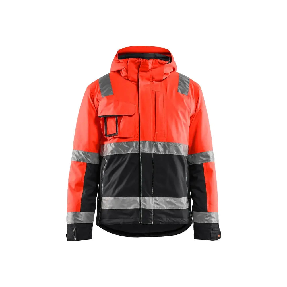 Blåkläder Highvis talvitakki 48701987 - Huomiopunainen/Musta / XS - Blåkläder työvaatteet