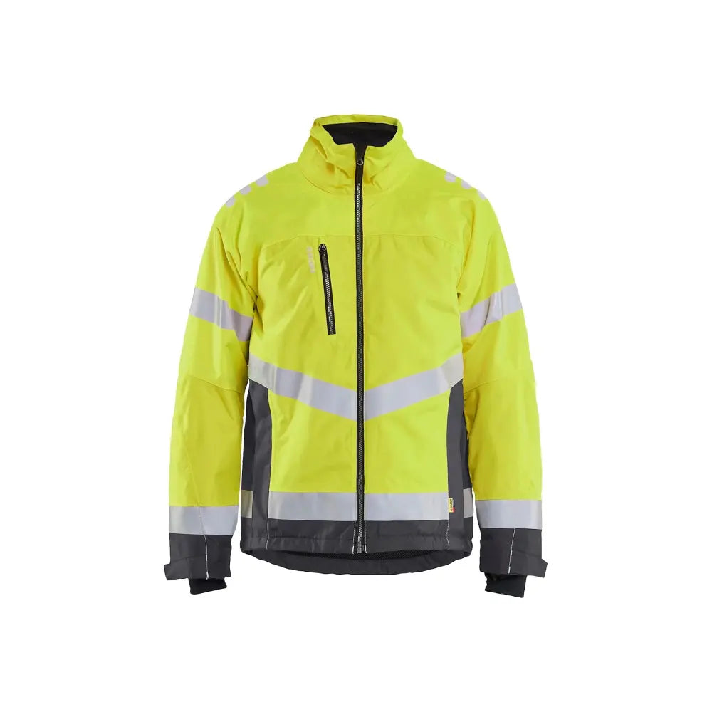Blåkläder Highvis talvitakki kevyellä vuorella 47801977 - Huomiokeltainen/Grafiitinharmaa / XL - Blåkläder työvaatteet