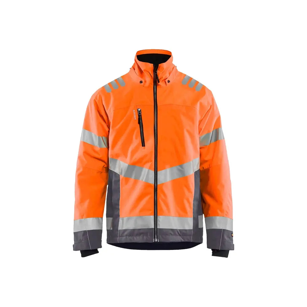 Blåkläder Highvis talvitakki kevyellä vuorella 47801977 - Huomio-oranssi/Grafiitinharmaa / XXL - Blåkläder työvaatteet