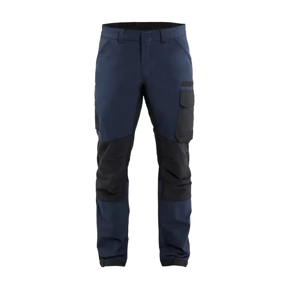 Blåkläder Housut 4-way stretch 14221645 - Tumma mariininsininen/Musta / C56 - Työvaatteet