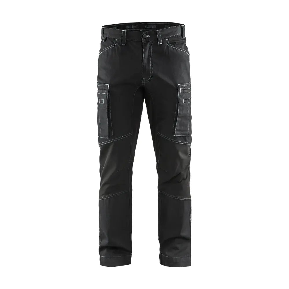 Blåkläder Housut Denim Stretch 14591142 - Musta / C48 - Työvaatteet