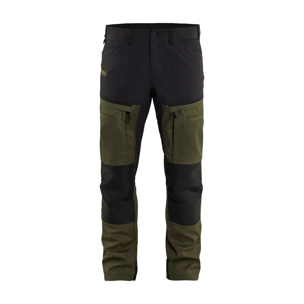 Blåkläder Housut stretch 14561845 - Metsänvihreä/Musta / C154 - Työvaatteet