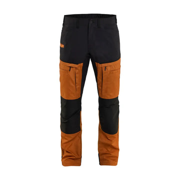 Blåkläder Housut stretch 14561845 - Ruosteenpunainen/Musta / D100 - Työvaatteet