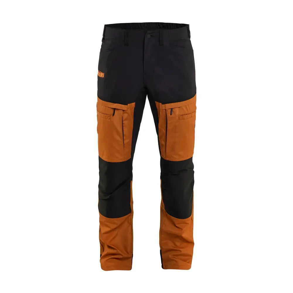 Blåkläder Housut stretch 14561845 - Ruosteenpunainen/Musta / D100 - Työvaatteet