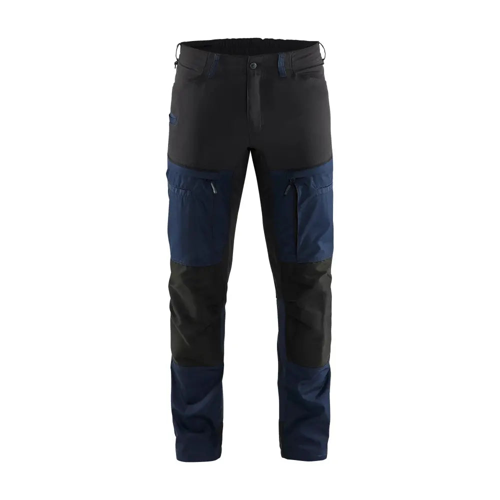 Blåkläder Housut stretch 14561845 - Tumma mariininsininen/Musta / C152 - Työvaatteet