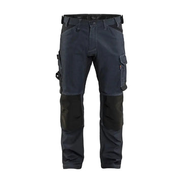 Blåkläder Housut Stretch 17511141 - Mariininsininen/Musta / D100 - Blåkläder työvaatteet