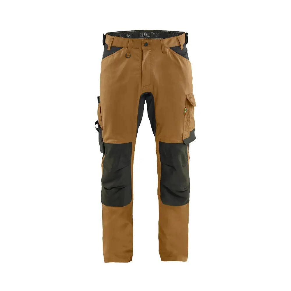Blåkläder Housut stretch 17511832 - Nougat/Musta / D84 - Blåkläder työvaatteet