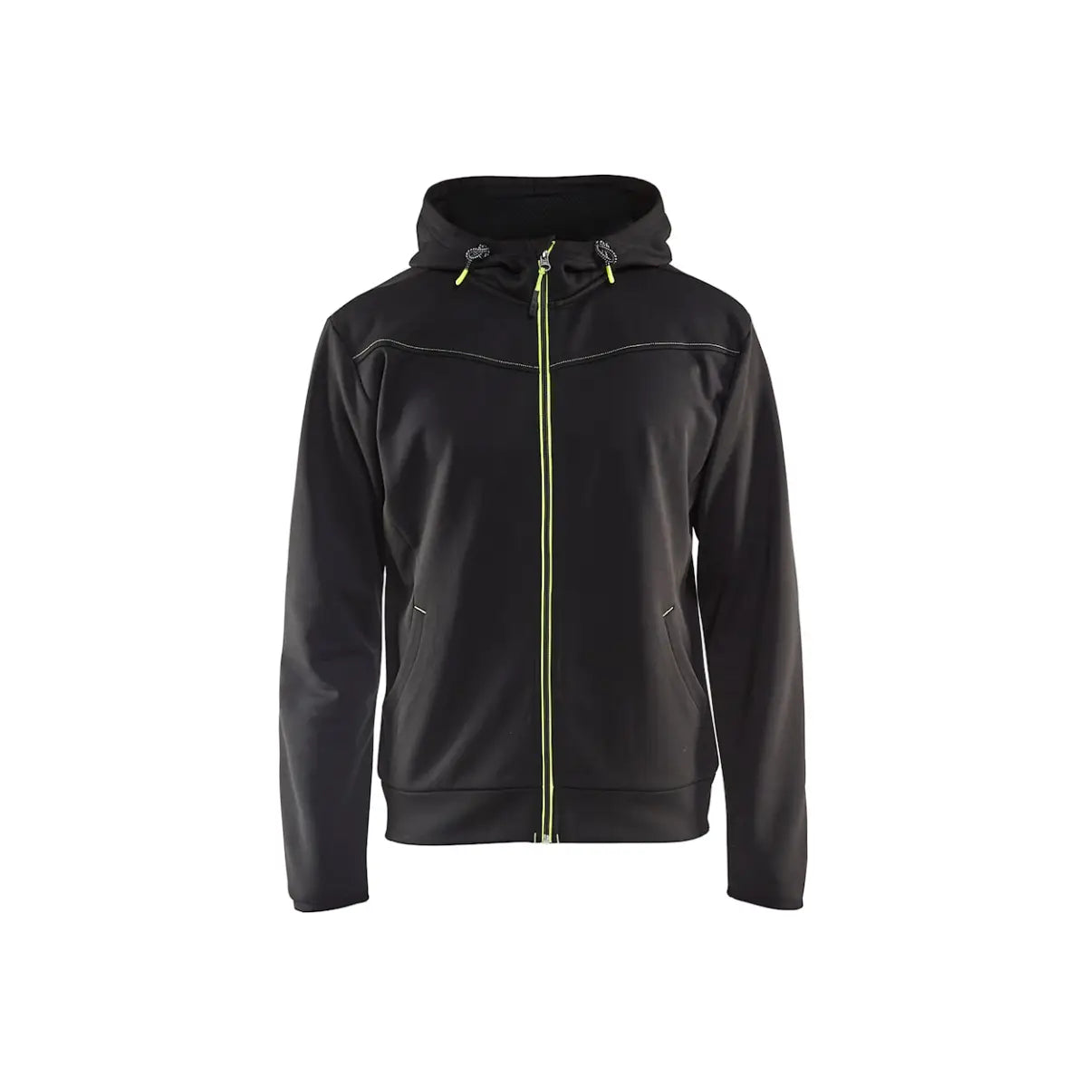 Blåkläder Huppari Vetoketjulla 33632526 - musta/keltainen / 4XL - Työvaatteet