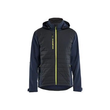 Blåkläder Hybriditakki 47432513 - Tumma mariininsininen/Huomiokeltainen / XL - Blåkläder työvaatteet