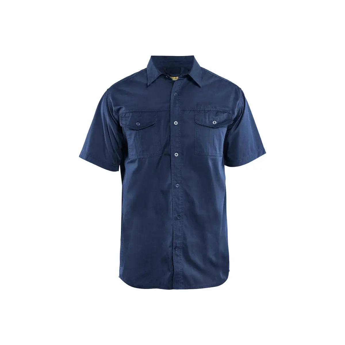 Blåkläder Lyhythihainen kauluspaita 32961190 - Mariininsininen / XXXL - Blåkläder työvaatteet