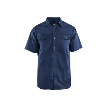 Blåkläder Lyhythihainen kauluspaita 32961190 - Mariininsininen / XXXL - Blåkläder työvaatteet
