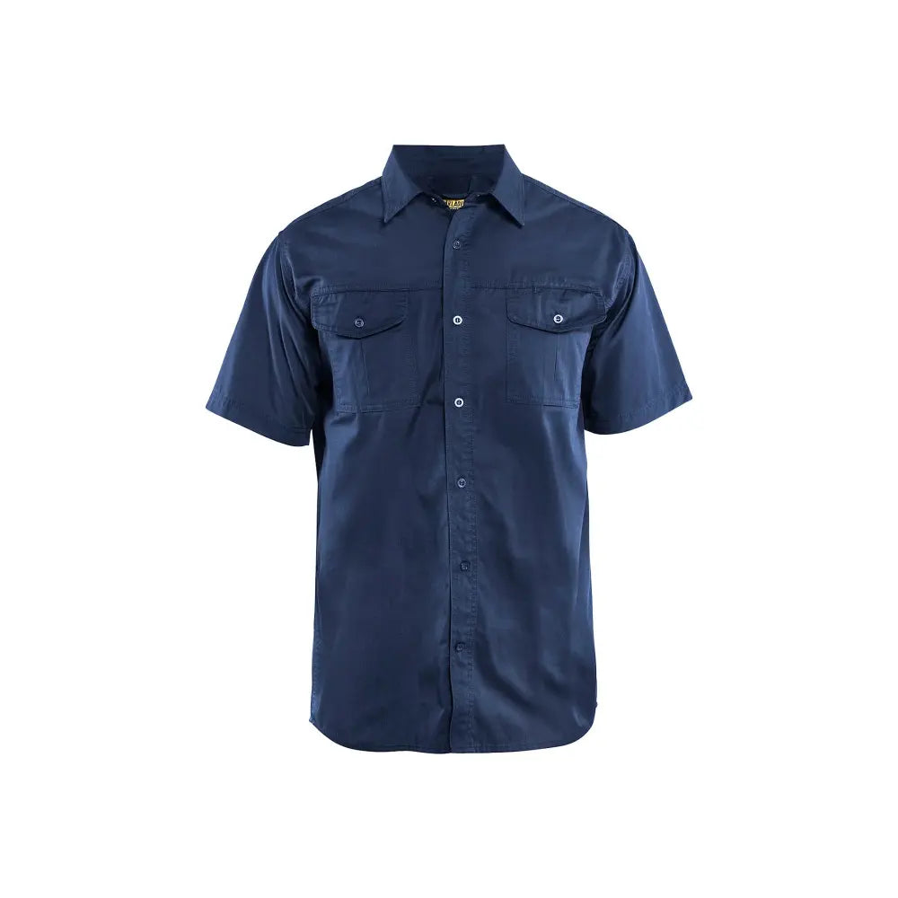 Blåkläder Lyhythihainen kauluspaita 32961190 - Mariininsininen / XXXL - Blåkläder työvaatteet