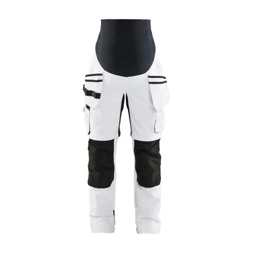 Blåkläder Maalarin äitiyshousut Zip-Off 71021642 - XL - Blåkläder työvaatteet