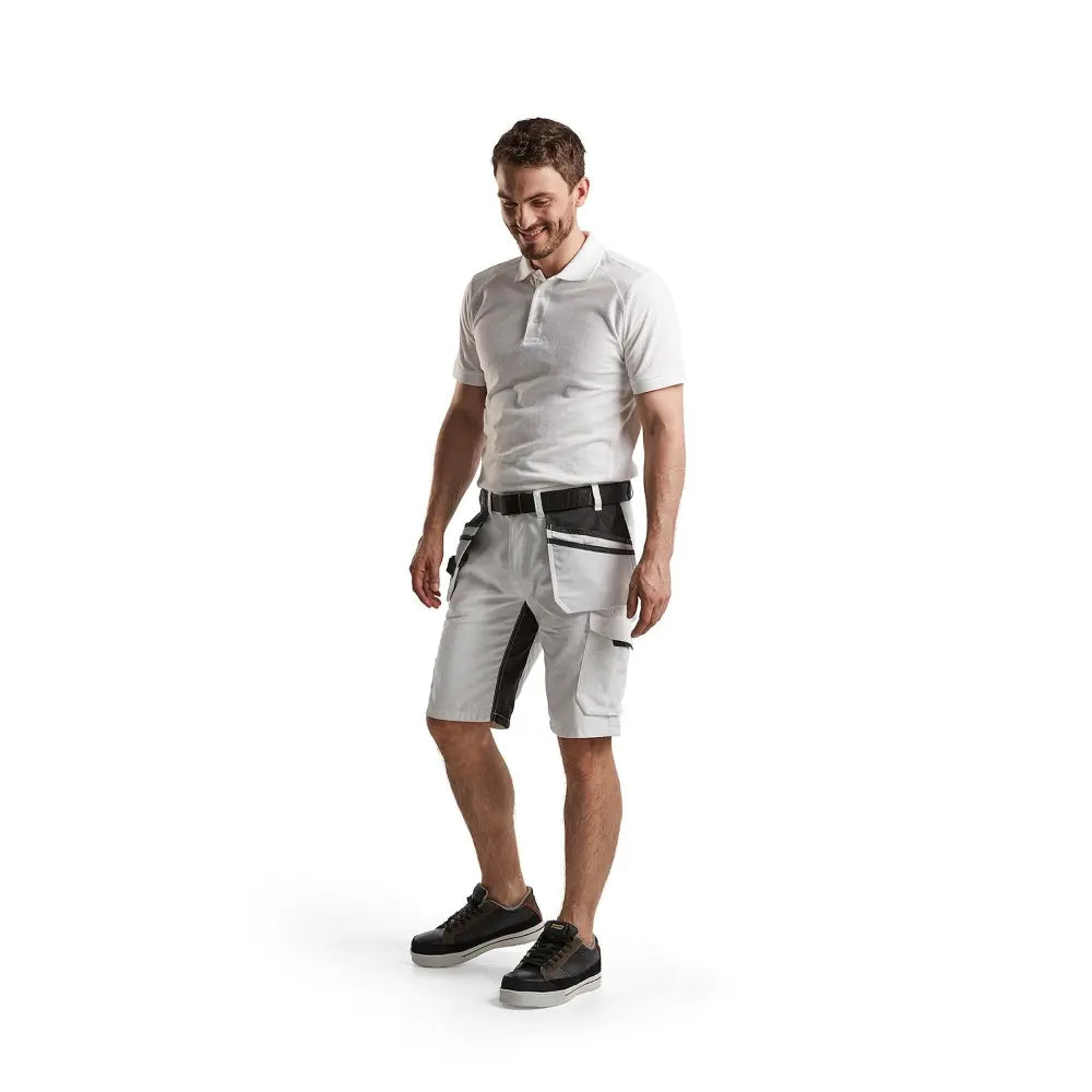 Blåkläder Maalarin riipputaskushortsit stretch 10991330 - Työvaatteet