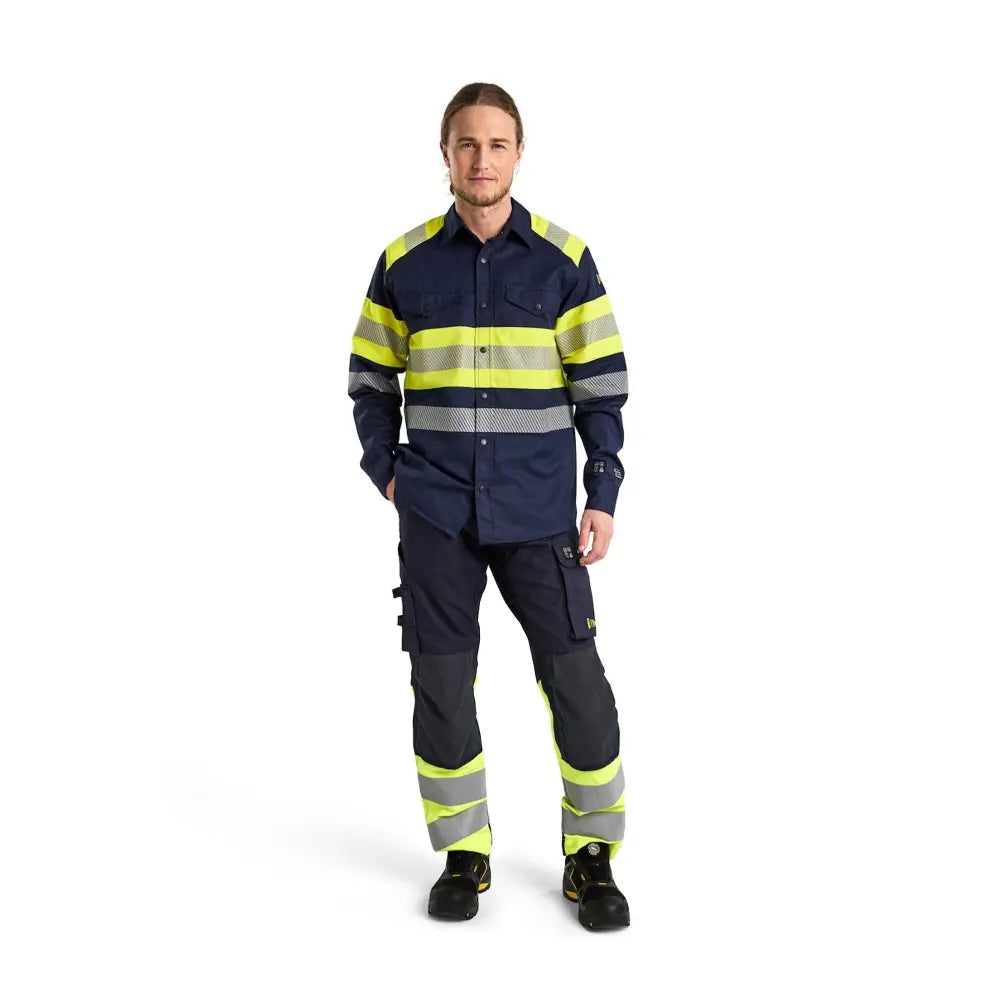 Blåkläder Multinorm housut stretch luontainen palosuojaus 17871512 - Blåkläder työvaatteet