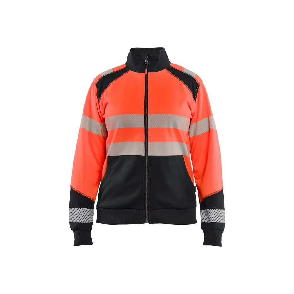 Blåkläder Naisten highvis college vetoketjulla 35082528 - Huomiopunainen/Musta / L - Blåkläder työvaatteet