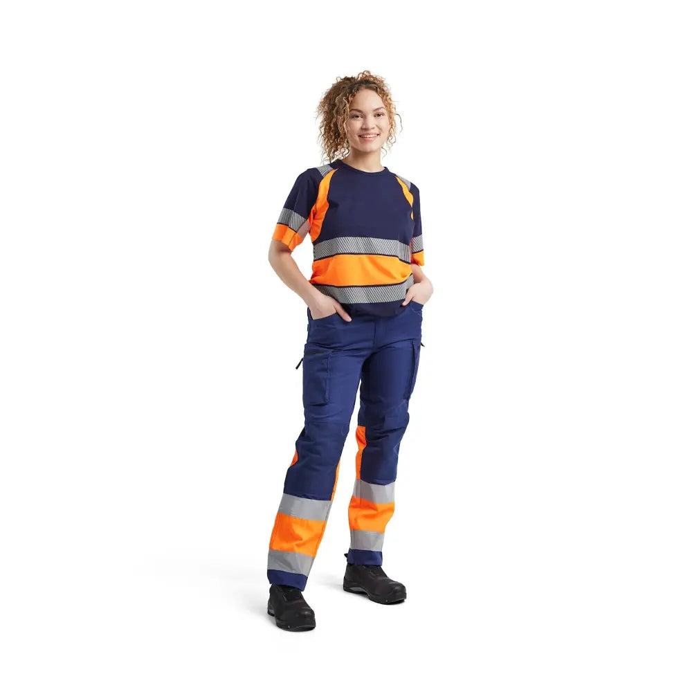 Blåkläder Naisten highvis housut stretch 71611811 - Blåkläder työvaatteet