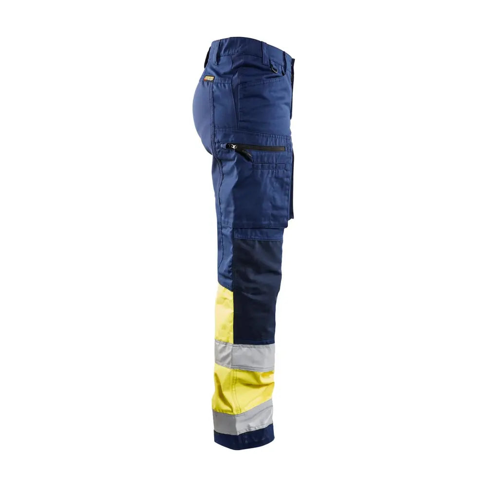 Blåkläder Naisten highvis housut stretch 71611811 - Blåkläder työvaatteet