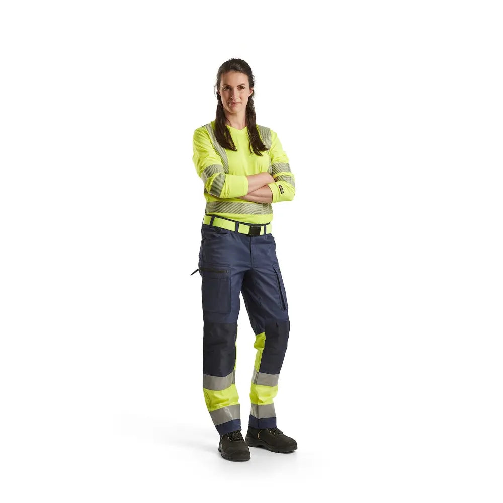 Blåkläder Naisten highvis housut stretch 71611811 - Blåkläder työvaatteet