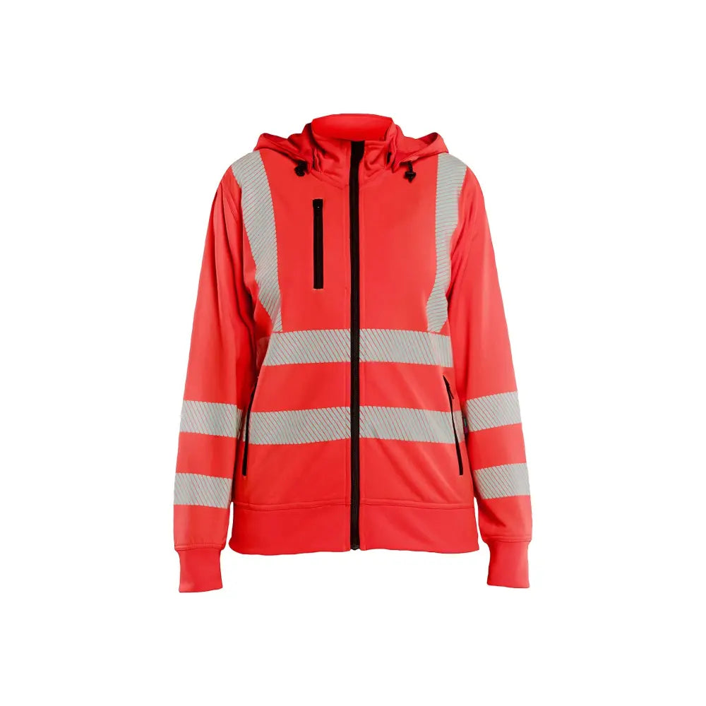 Blåkläder Naisten Highvis huppari irrotettavalla hupulla 35742538 - Huomiopunainen / XL - Blåkläder työvaatteet