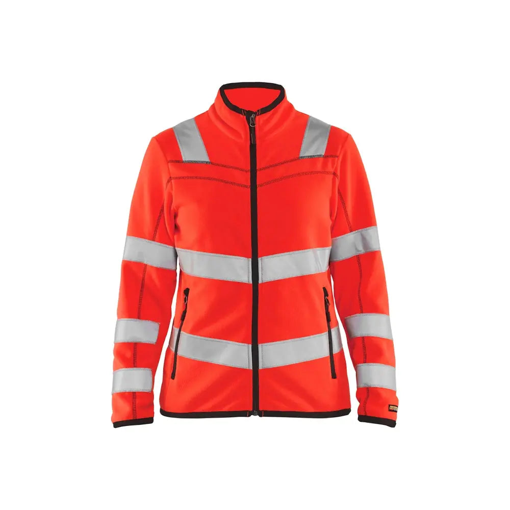 Blåkläder Naisten highvis microfleecetakki 49661010 - Huomiopunainen / XXL - Blåkläder työvaatteet