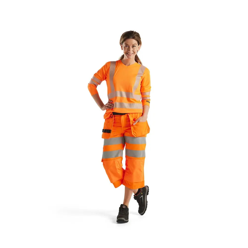 Blåkläder Naisten highvis pitkähihainen t-paita UV-suoja 34851013 - Blåkläder työvaatteet