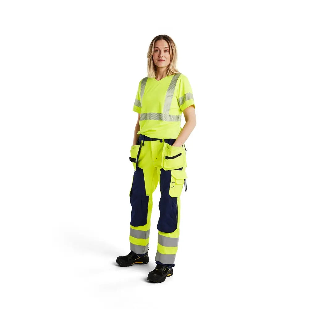 Blåkläder Naisten highvis riipputaskuhousut 71561811 - Blåkläder työvaatteet